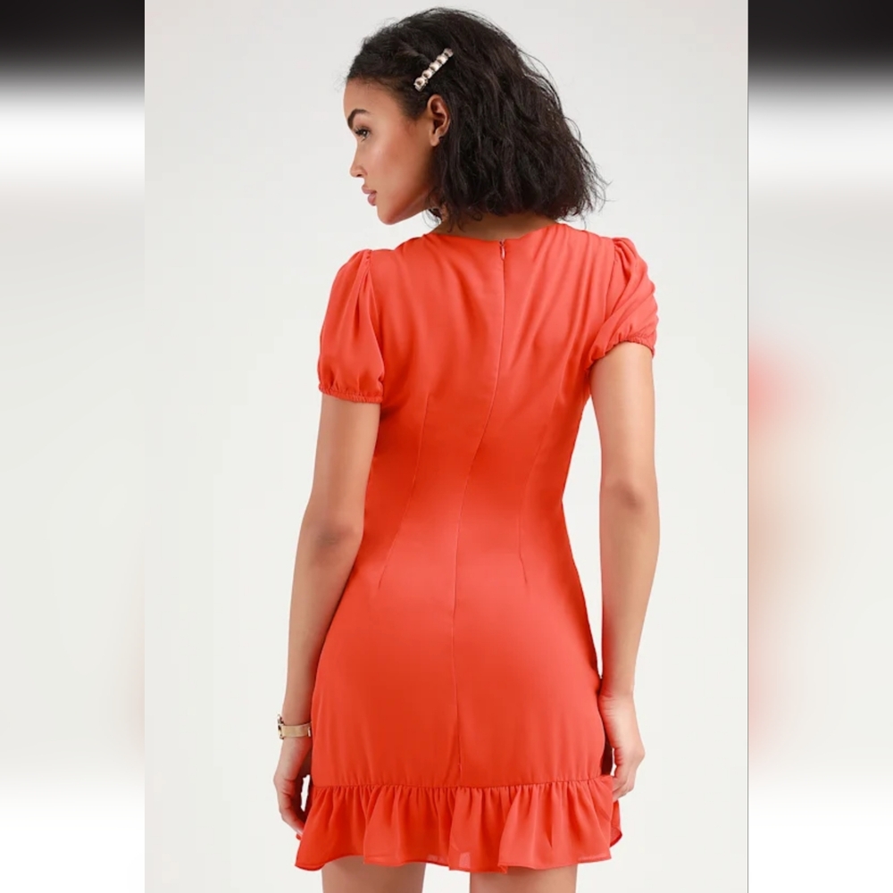 NWOT Lulus Ruffled Dress - Picture 4 of 4